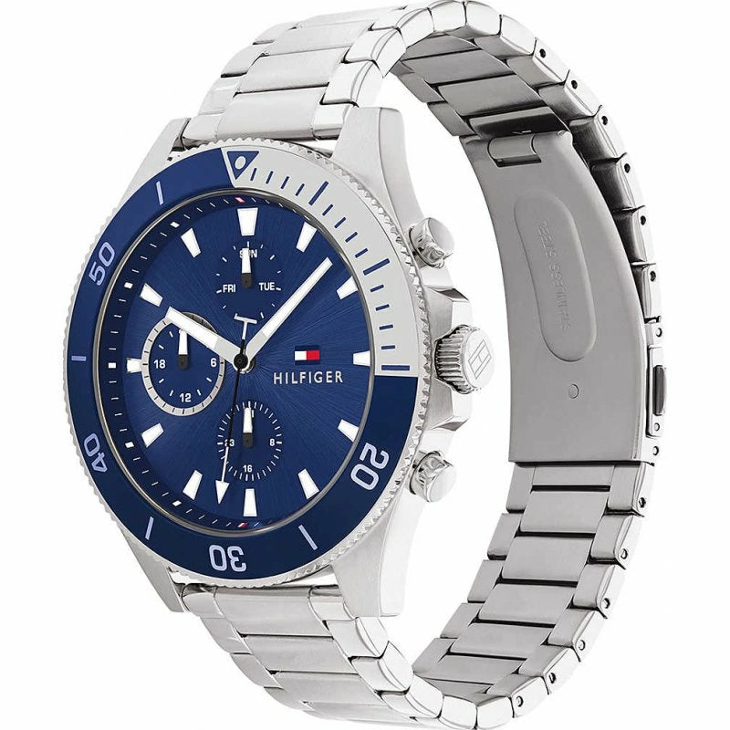 Mens Wristwatch TOMMY HILFIGER 1791917 Multifunction Stainless US SPORT WATCHES